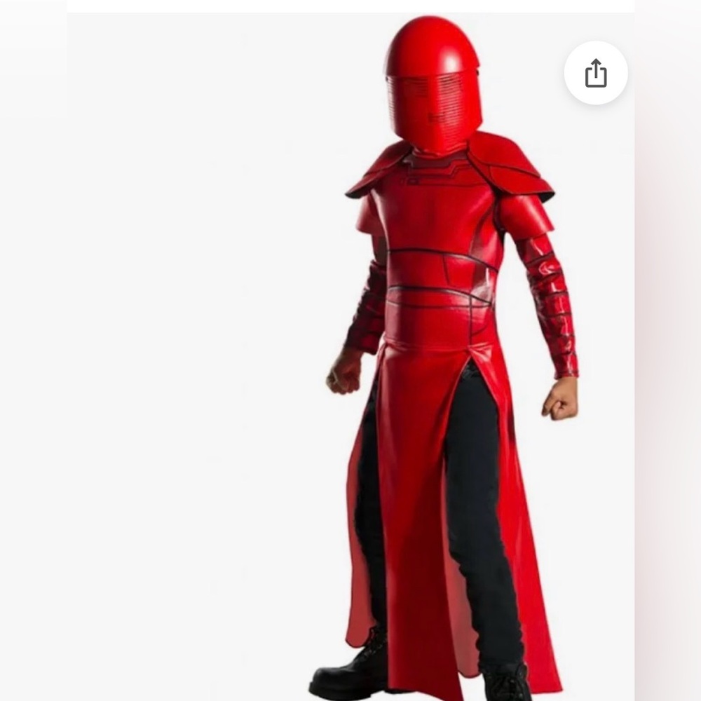 Amscan Star Wars Praetorian Guard child costume. NWT medium